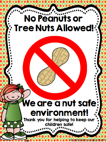 Nut Free Zone